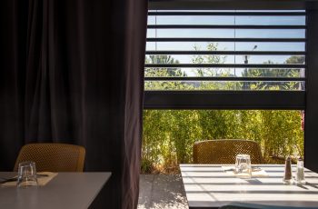 Clausio transparent roller shutter